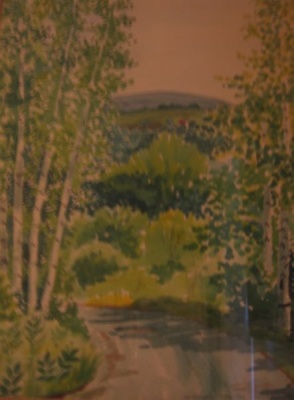 Winding Road Watercolor