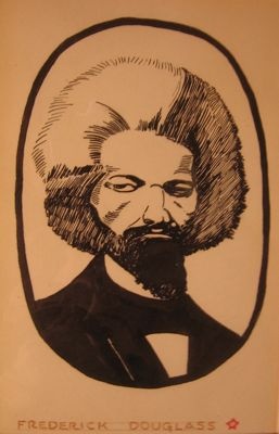 Frederick Douglass Woodcut