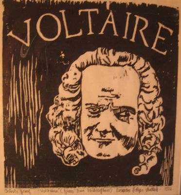 Voltaire Woodcut