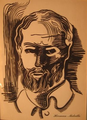 Herman Melville Woodcut